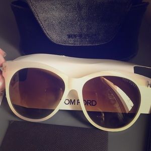 Tom Ford Saskia sunglasses Ivory BRAND NEW